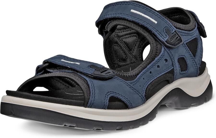 ECCO Women's Offroad Yucatan Sandal Sandalen blauw zwart - Foto 3