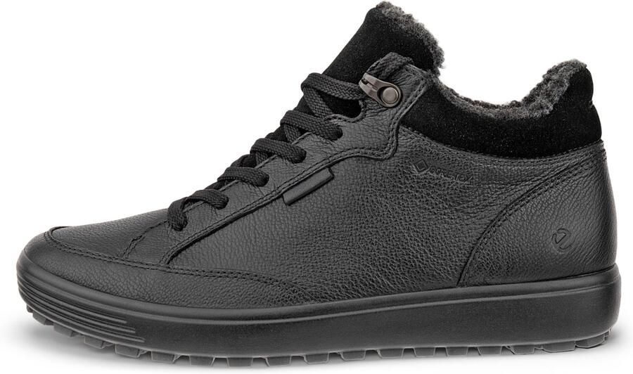 ECCO Soft 7 Tred W Veterboots zwart Leer Sneakers Unisex - Foto 6