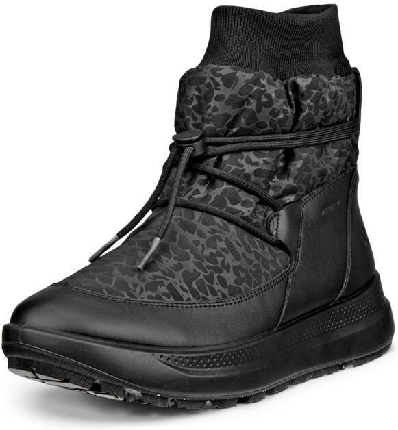 ECCO Women's Solice Mid Waterproof Winterschoenen zwart