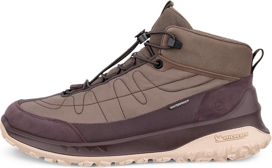 ECCO Women's Ult-Trn Mid-Cut WP Multisportschoenen bruin
