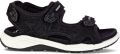 ECCO Kid's X-Trinsic Connecting Stripe Sandalen zwart - Zwart