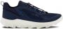 ECCO MX leren heren veterschoenen blauw Uitneembare zool - Thumbnail 1