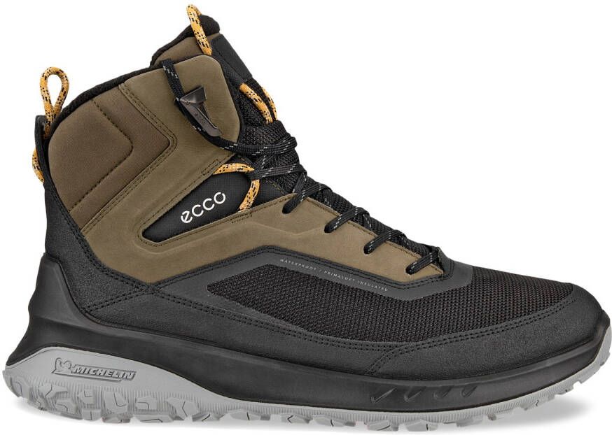 ECCO ULT-TRN Mid Leather Winterschoenen zwart