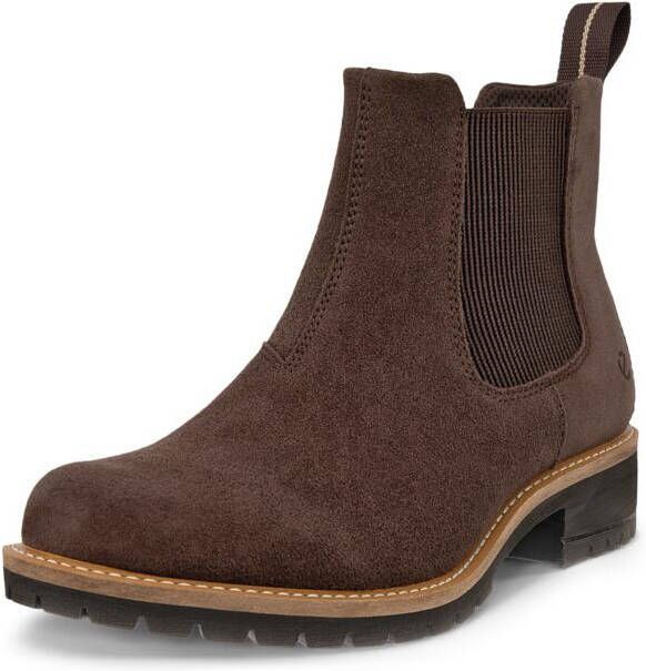 ECCO Women's Elaina Chelsea Hoge schoenen bruin