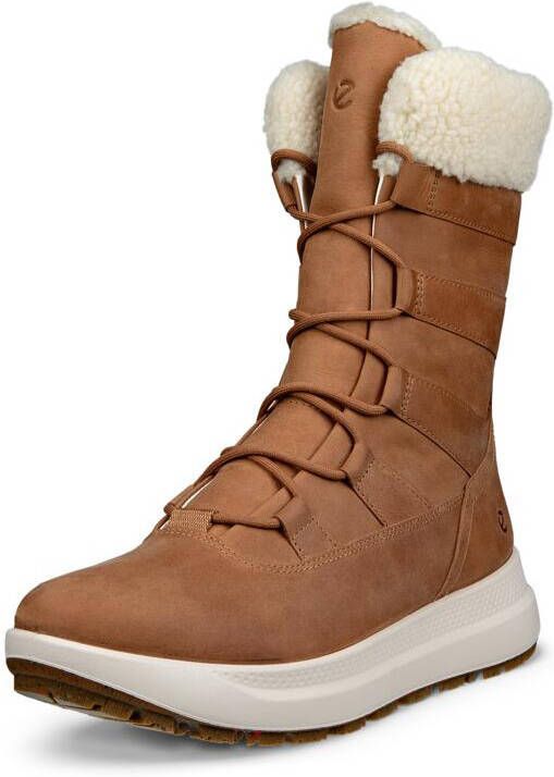 ECCO Women's Solice High Winterschoenen bruin