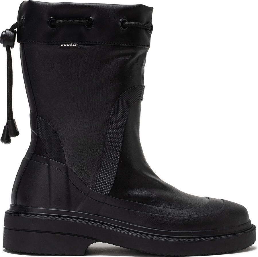 Ecoalf Women's Anamaria Rainboot Low Rubberlaarzen zwart
