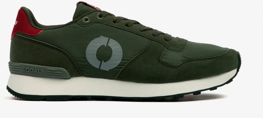 Ecoalf Uclaalf Sneakers wit olijfgroen