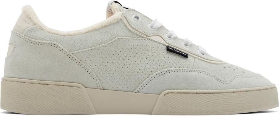 EKN Footwear Sneakers laag 'DAISY' lichtgrijs zwart wit