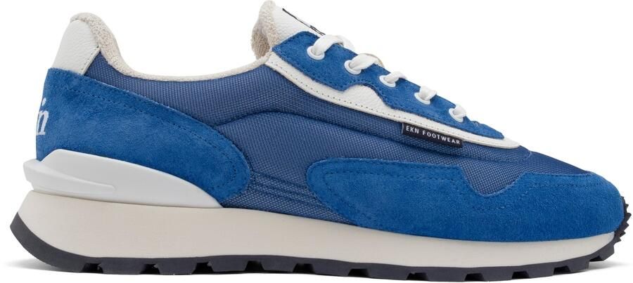 Ekn Sneakers laag 'Muku' kobaltblauw enziaan offwhite