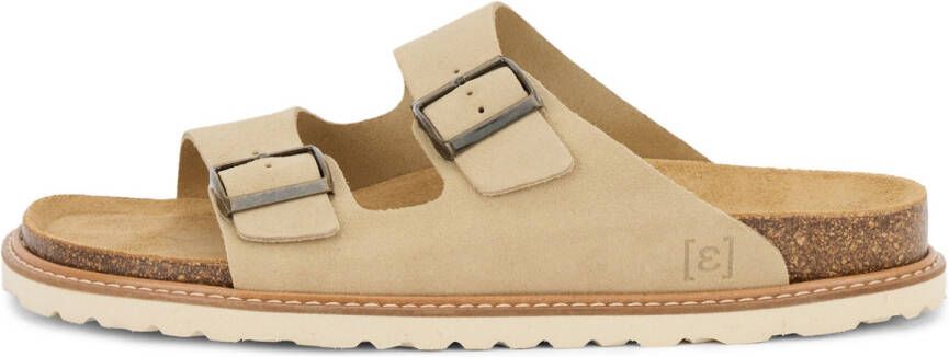 Espadrij Ami Velour Weld Sandalen beige