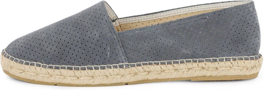 Espadrij Classic Velour Perfore Vrijetijdsschoenen asphalt