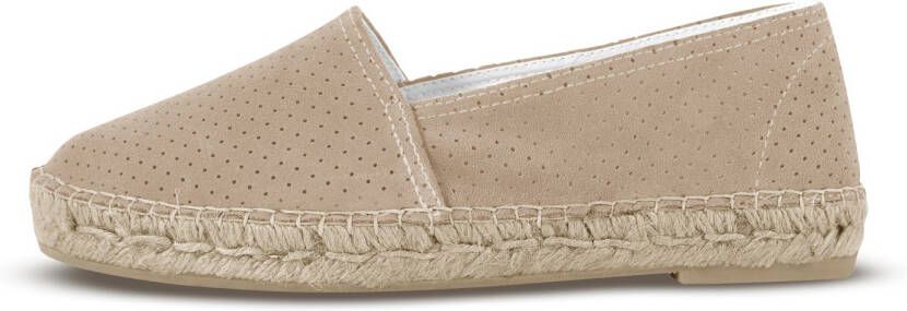 Espadrij Classic Velour Vrijetijdsschoenen beige