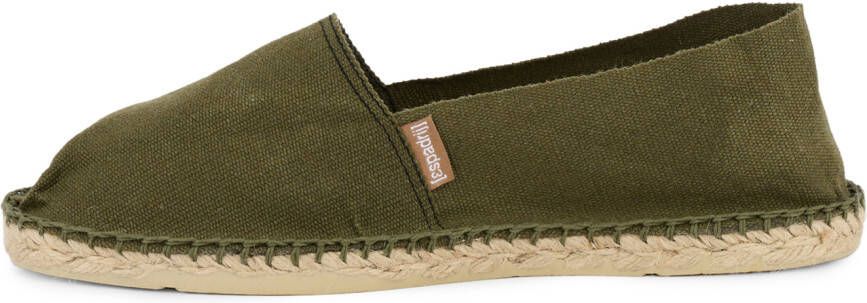 Espadrij Classic Vrijetijdsschoenen olijfgroen