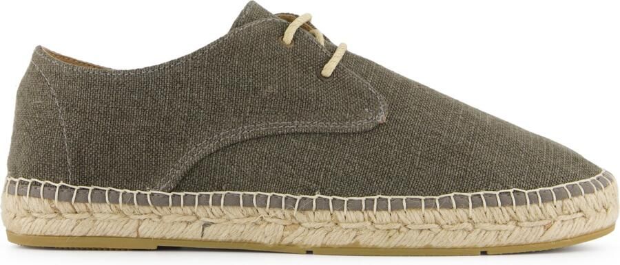 Espadrij Paysan Linen Vrijetijdsschoenen khaki