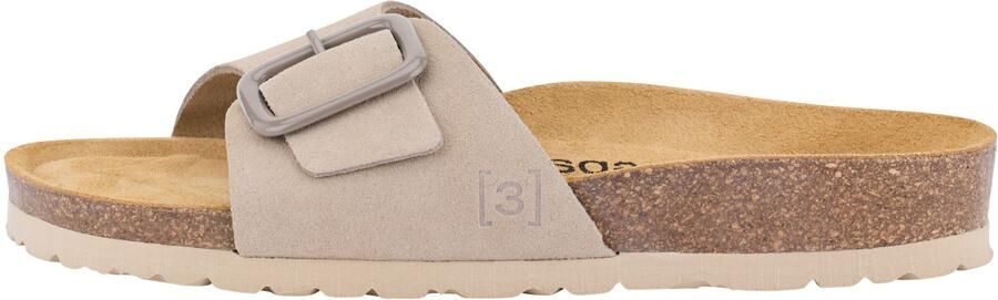 Espadrij Women's Copine Mono Velour Sandalen beige