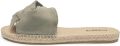 Espadrij Women's Plage Boucle Velour Sandalen beige olijfgroen - Olijfgroen/Groen