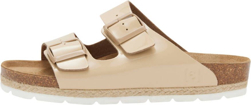 Espadrij Women's Ami Glossy Sandalen beige