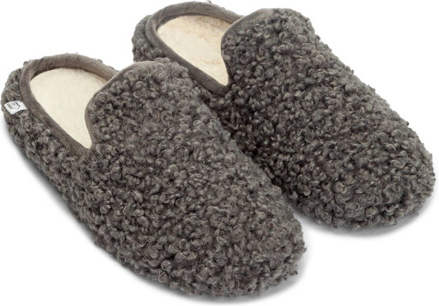 Espadrij Women's Chausson Curly Pantoffels grijs
