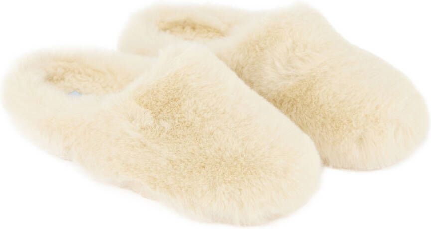Espadrij Women's Chausson Furry Pantoffels beige