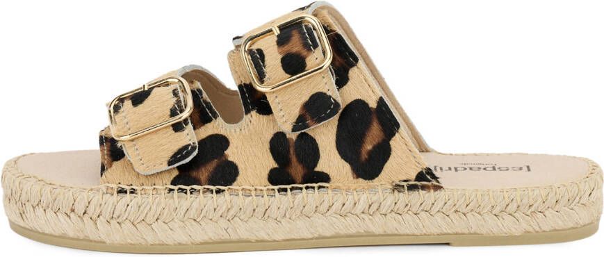 Espadrij Women's Claquette Leo Sandalen beige