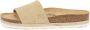 Espadrij Women's Copine Velour Sandalen beige - Thumbnail 1