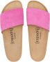 Espadrij Women's Copine Velour Sandalen beige roze - Thumbnail 1