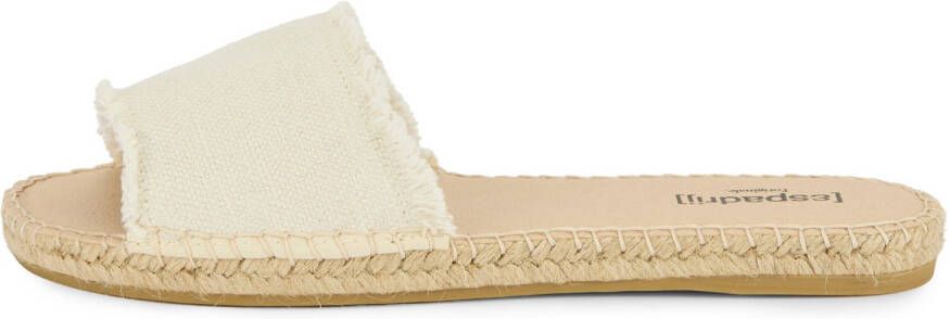 Espadrij Women's Plage Linen Sandalen beige