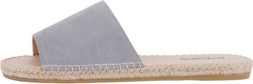 Espadrij Women's Plage Velour Sandalen beige grijs