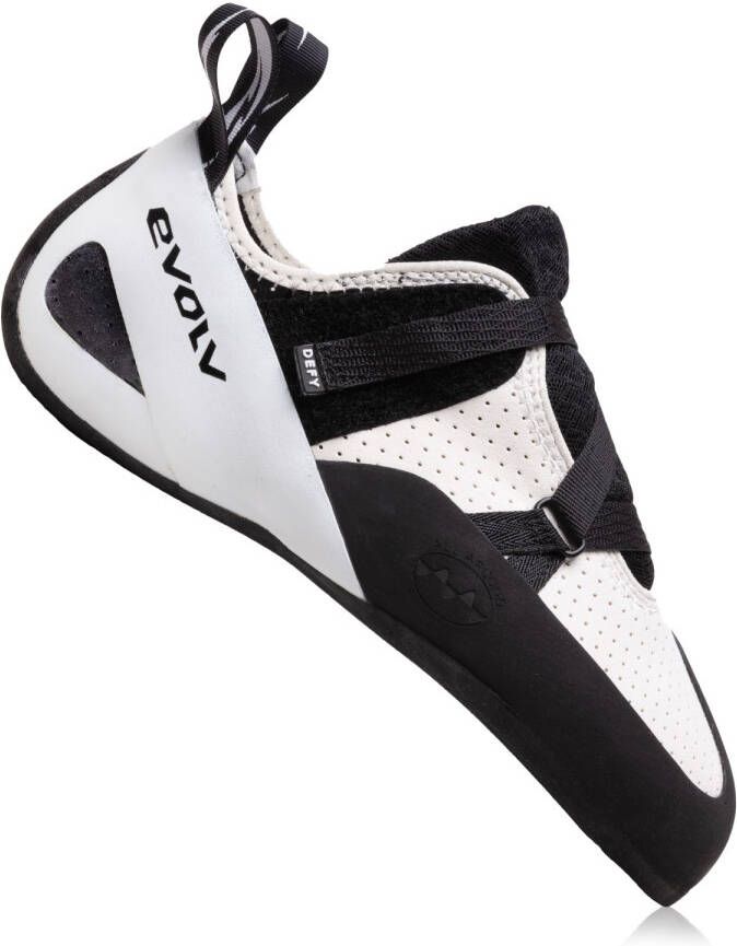 Evolv Defy Klimschoenen wit zwart grijs