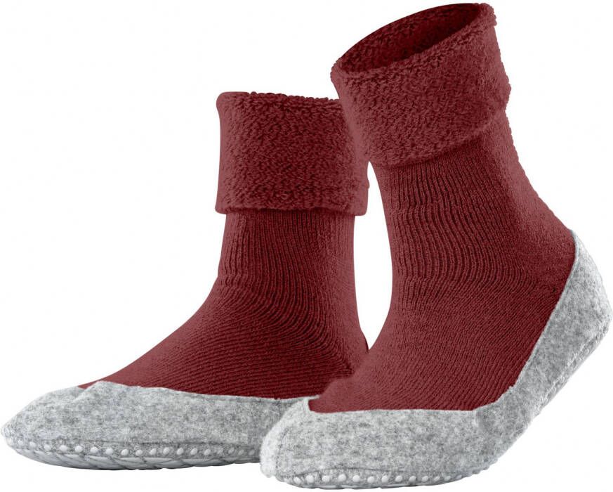 Falke Cosyshoe Cocooning Pantoffels maat 37-38 rood