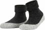 Falke Cosyshoe Cocooning Pantoffels maat 41-42 zwart grijs - Thumbnail 2