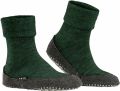Falke Huisschoenen met elastisch ribboordje model 'COSYSHOES' - Groen
