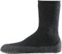 Falke Cosyshoes Pantoffels Anti Slip Sok Lichtgrijs Middengrijs - Thumbnail 3