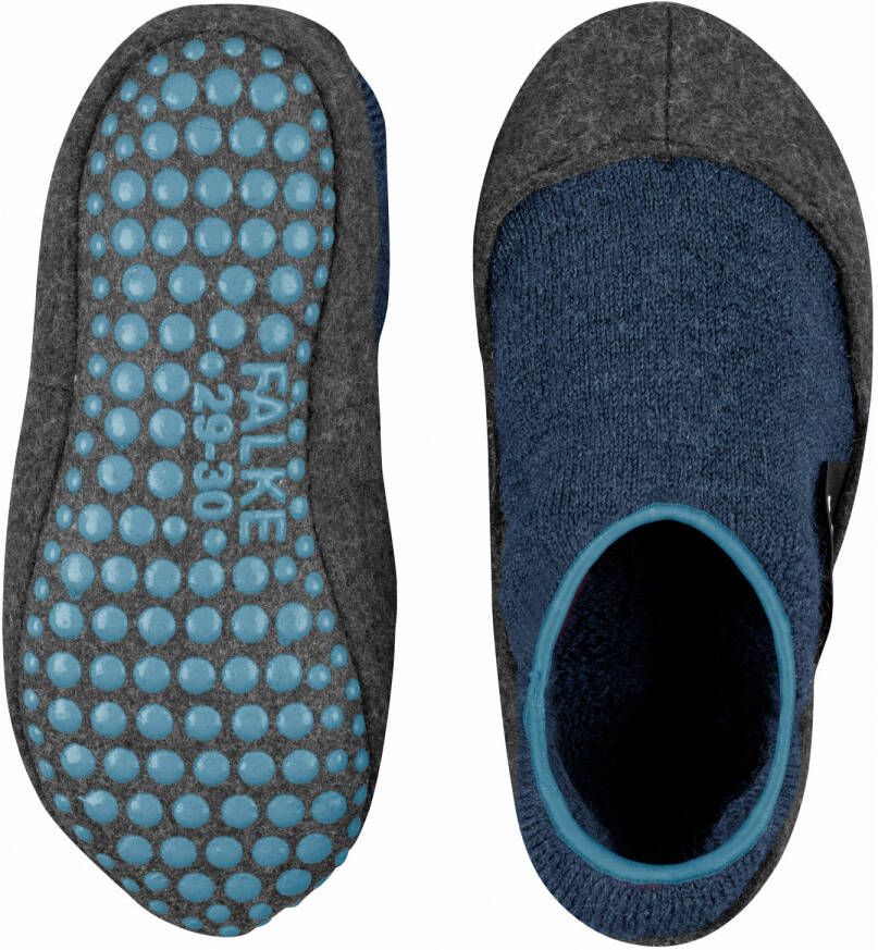 Falke Kid's Cosy Slipper Catspads Pantoffels maat 29-30 blauw