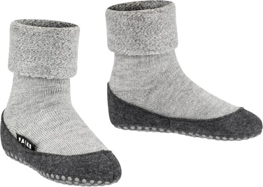 Falke Kid's Cosyshoe Basic Pantoffels maat 23-24 grijs