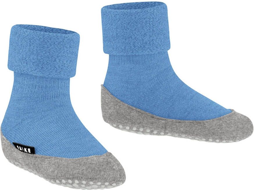 Falke Kid's Cosyshoes Pantoffels maat 33-34 blauw