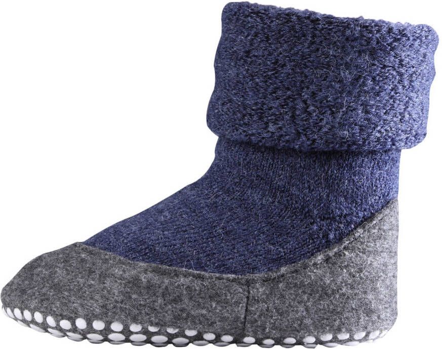 Falke Kid's Cosyshoes Pantoffels maat 33-34 blauw