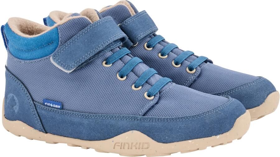 Finkid Kid's Niitty Barefootschoenen blauw