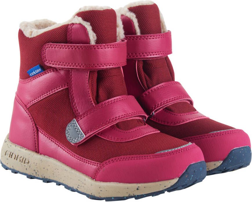 Finkid Kid's Lappi Eko Winterschoenen rood roze