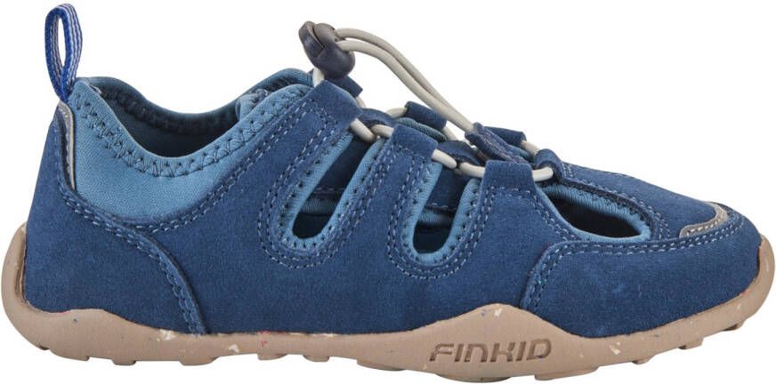 Finkid Kid's Sankari Barefootschoenen blauw
