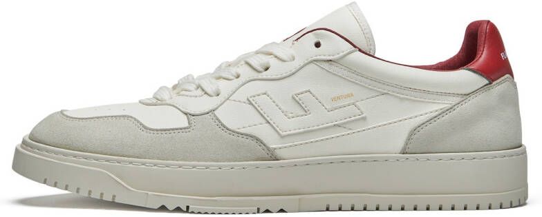 Flamingos' Life Sneakers laag 'Ventura' bordeaux wit parelwit