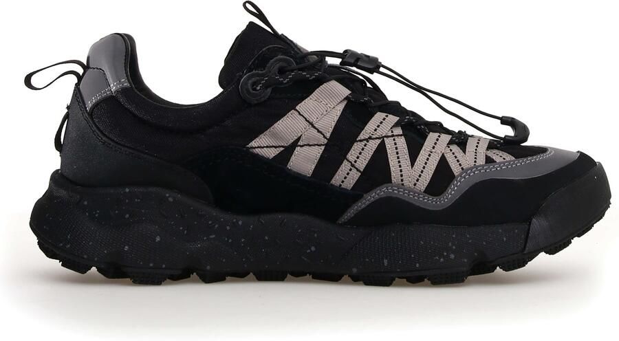 Flower Mountain Leather and technical fabric sneakers Iwano 2 UNI - Foto 2