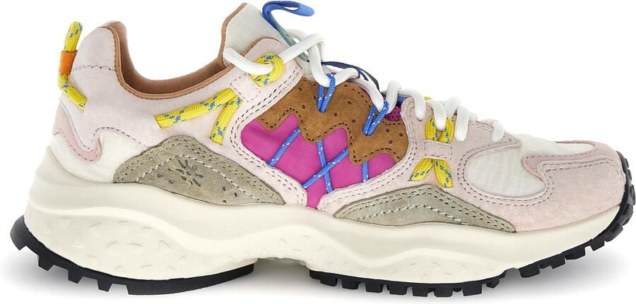 Flower mountain dames sneakers roze beige fuchsia - Foto 5