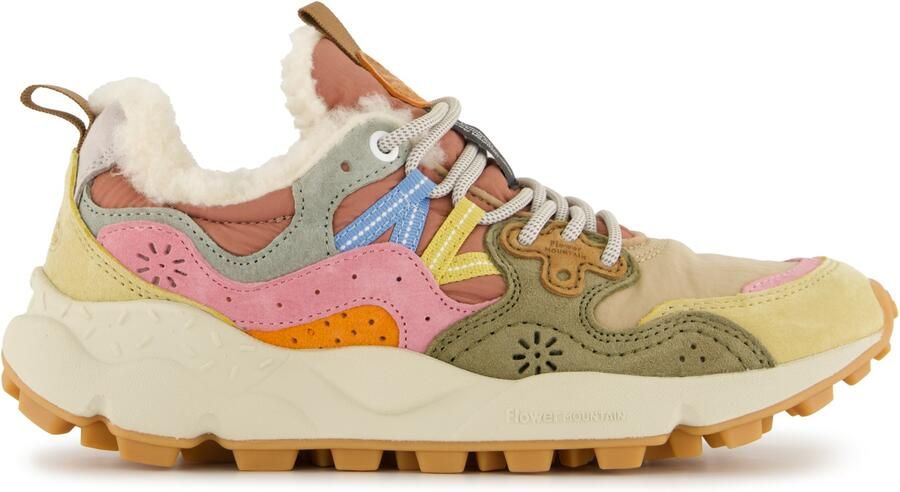Flower Mountain Women's Yamano 3 Sneakers beige