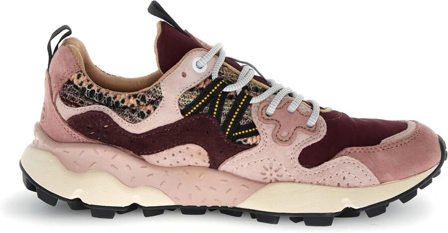 Flower Mountain Sneakers YAMANO 3 2017817 28 1I88-PURPLE-PINK-BROWN