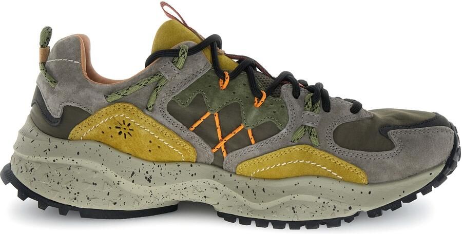 Flower Mountain Sneakers YAMABUSHI 2019509 03 4D96-MUD-DARK BROWN-ACID