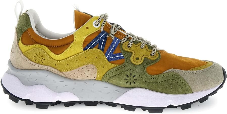 Flower Mountain Yamano 3 Sneakers olijfgroen