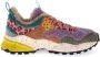 Flower mountain dames sneaker Kotetsu W badstof en suède multicolor - Thumbnail 2
