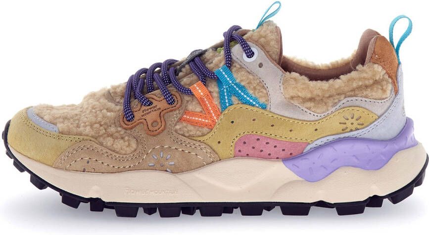 Flower Mountain Women's Yamano 3 Sneakers beige
