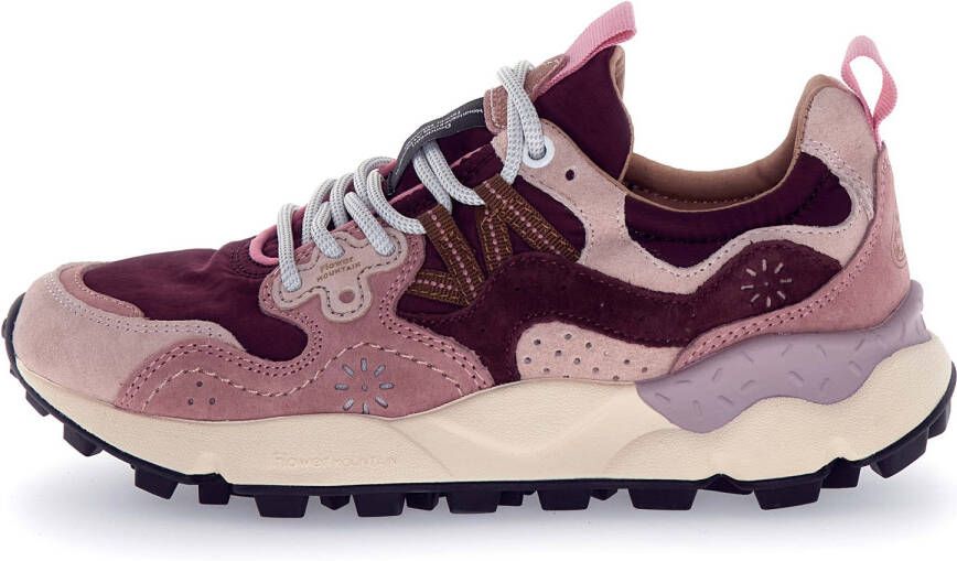 Flower Mountain Lage Sneakers YAMANO 3 2017817 01-2M15 LIGHT ROSE PINK BROWN - Foto 8